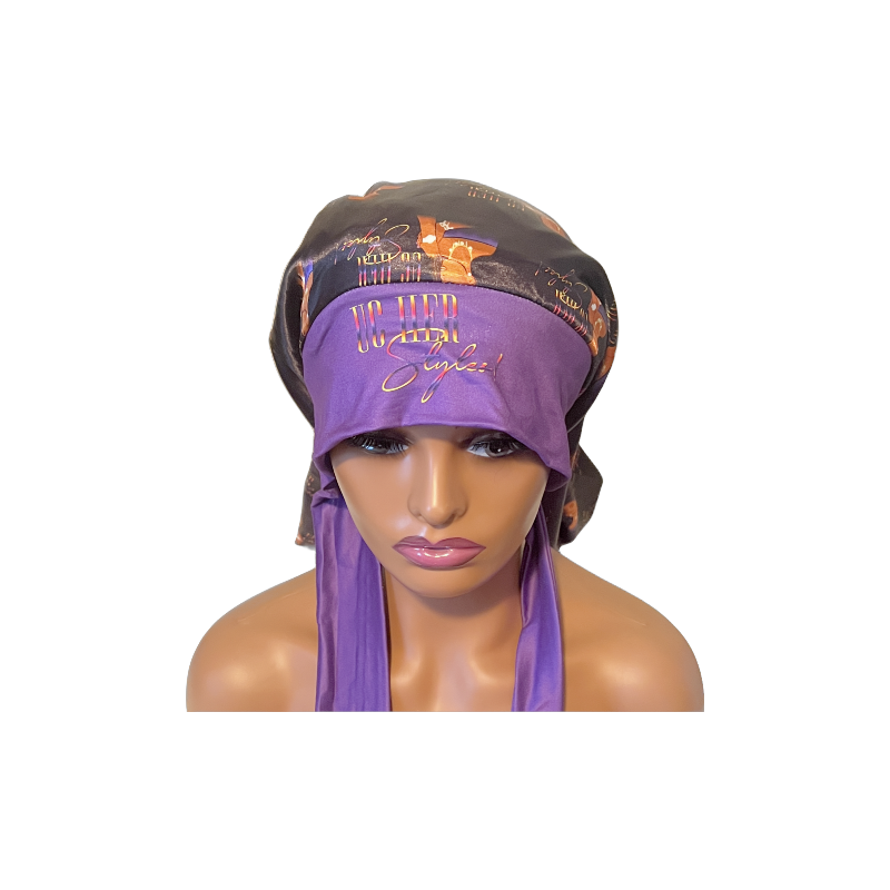 UCHS Long Silk Bonnet