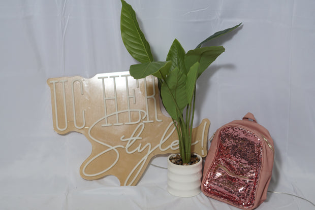 Glitter Backpack (Pink)