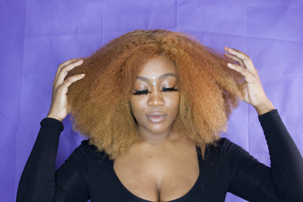 Afro Kinky Closure Wig
