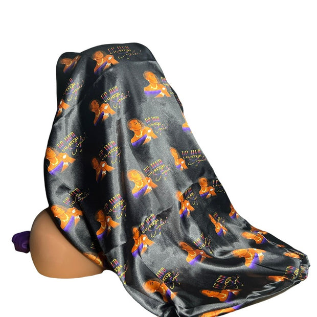 UCHS Long Silk Bonnet